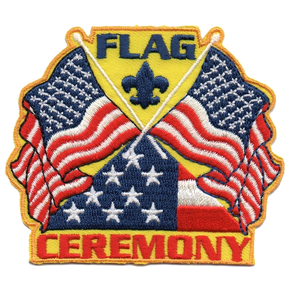 Flag Ceremony BSA Patch