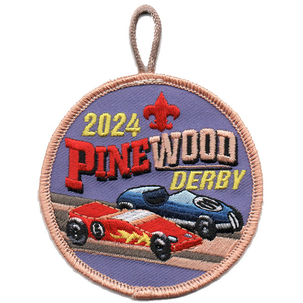 2024 Pinewood Derby BSA Activity Patch