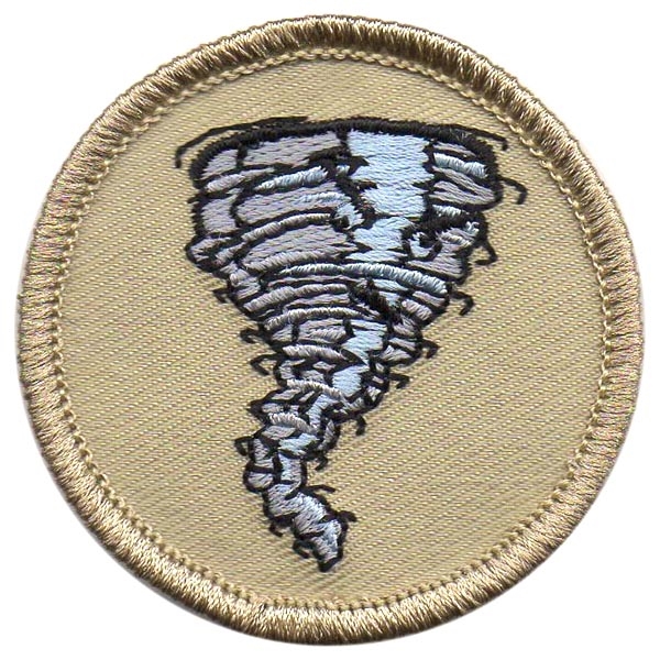 : Thunder Buffalo Patrol Patch - 2 Diameter Round