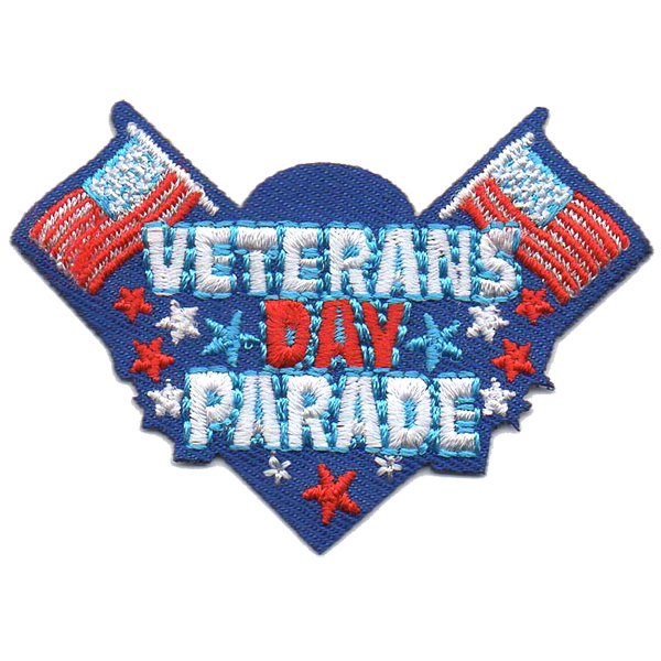 Veterans Day Patch 2" Fun Patch scouts 