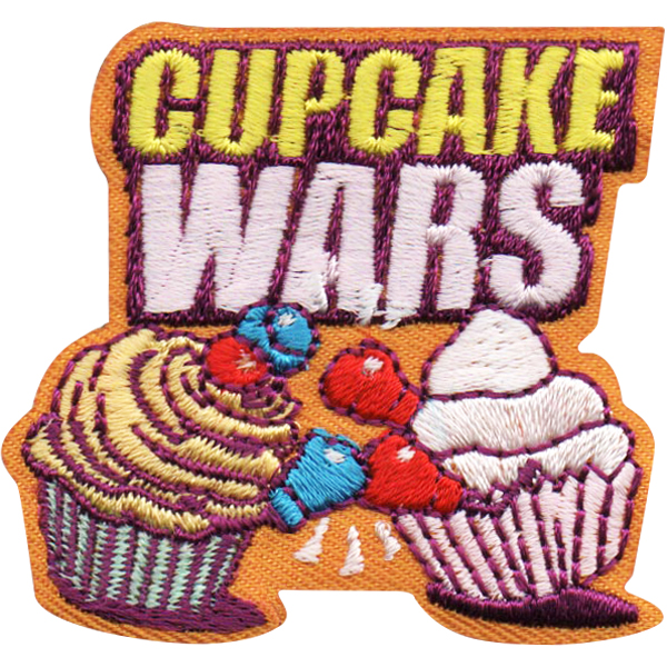 Cupcake Wars Fun Patch