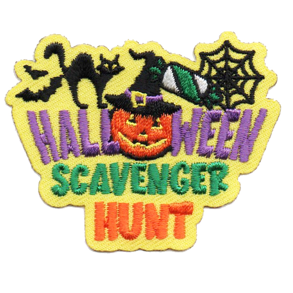 Halloween Scavenger Hunt Fun Patch